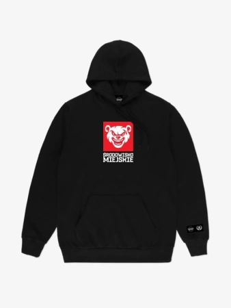 Bluza z kapturem Środowisko "ŚM Sport Bear" - czarna