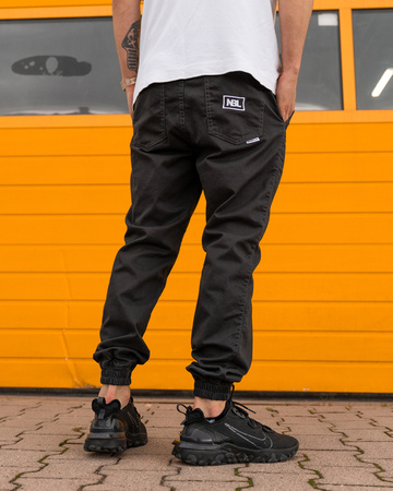 SPODNIE Newbadline CHINO JOGGER ICON Graphite