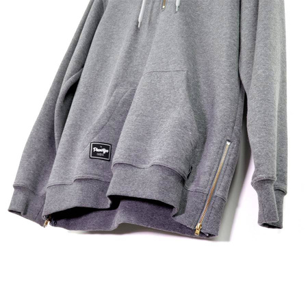Bluza Phenotype Hoodie Szara Half- Zip