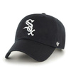 Czapka 47 Brand CHICAGO WHITE SOX BLACK Clean Up