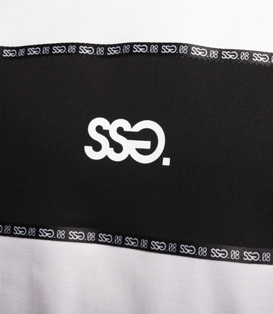 T-SHIRT SSG BELT CLASSIC BIAŁY