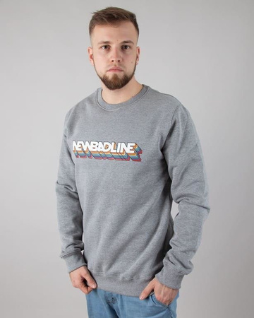 BLUZA NEWBADLINE BEZ KAPTURA COLOR MELANGE