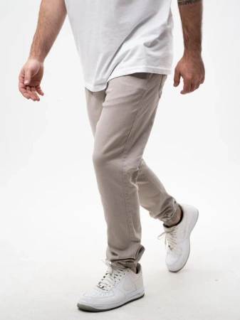 Spodnie Jogger Jigga Wear Crown szary/beż