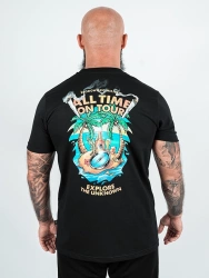 T-shirt Środowisko Miejskie "All time explore" - czarna