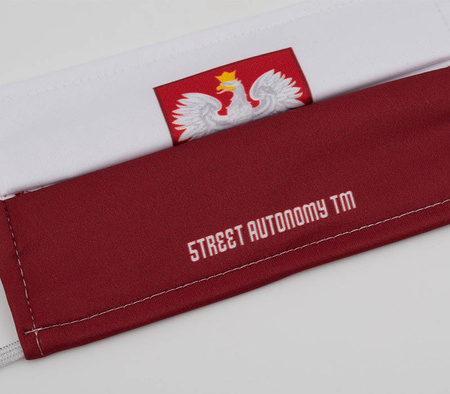 Maska Street Autonomy Poland white/red 2020