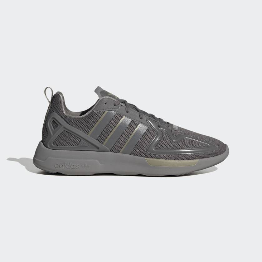 h_ adidas Spodnie dresowe Z.N.E. - Medium Grey Heather