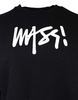 Bluza MASS DNM Sweatshirt Crewneck Signature Medium Logo - black