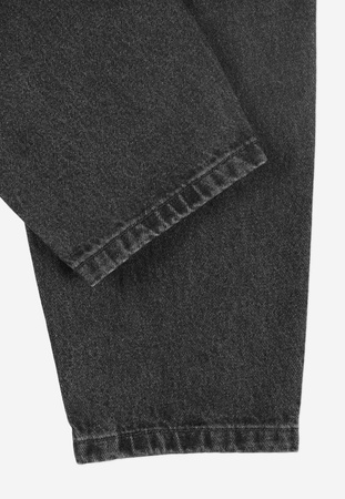 Spodnie Prosto Serif jeansy tapered szare