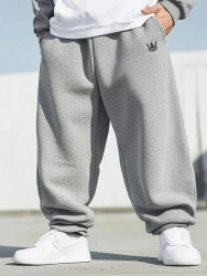 Spodnie Dresowe Baggy  Jigga Wear Small Crown