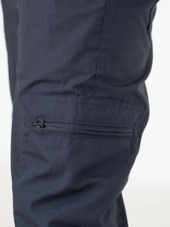 Spodnie Jogger Jigga Wear Granatowe Crown Ripstop Cargo