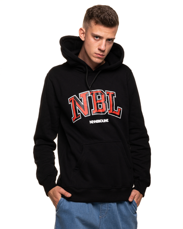 BLUZA Z KAPTUREM TEAM BLACK Newbadline