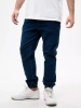 Spodnie Jogger Jigga Wear Crown Jeans Niebieskie 