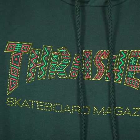 BLUZA THRASHER HOOD DAVIS FOREST