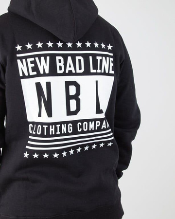 BLUZA Z KAPTUREM Newbadline SWAG BLACK