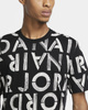 T-shirt Jordan z krótkim rękawem Czarna