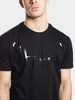 T-SHIRT Stoprocent SLIM TMS BASE TAG BLACK/BLACK
