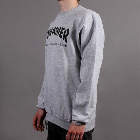 Bluza THRASHER Skate Mag Crewneck Gray