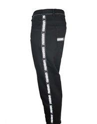 Mass DNM spodnie Joggers Sneaker Fit Line - black