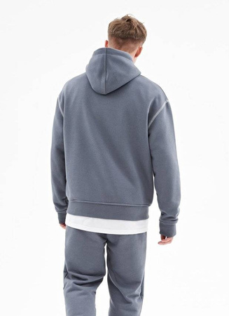 BLUZA Lucky Dice HOODIE WAVE LOGO SEW COLOR (DARK GREY)