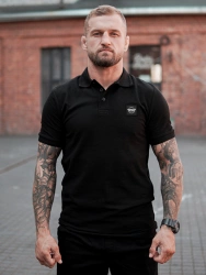 T-shirt Polo Środowisko Miejskie "CLS" - Czarna