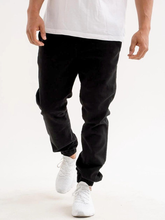 Spodnie Jogger Jigga Wear Crown jeans Czarne