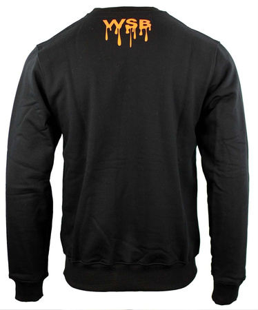 Bluza Haze Czarna z Pomarańczowym Logiem