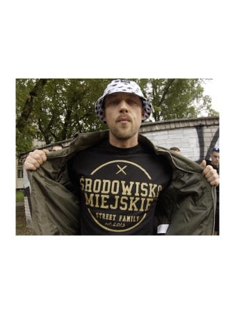 T-shirt Środowisko Miejskie "Theme" - Czarna / Złota