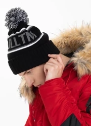 CZAPKA ZIMOWA Pit Bull Fleming FLEMING II Czarny/Szary