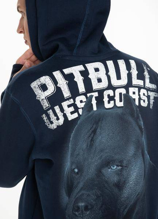 BLUZA PIT BULL HODDED Black Dog Navy