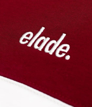 Bluza Elade COLOUR BLOCK CREWNECK MAROON/WHITE/NAVY BLUE