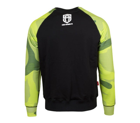 Bluza bez kaptura Street Autonomy ARM neon/camo SUB 2021