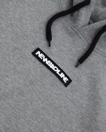 BLUZA Z KAPTUREM NEWBADLINE BASIC GREY