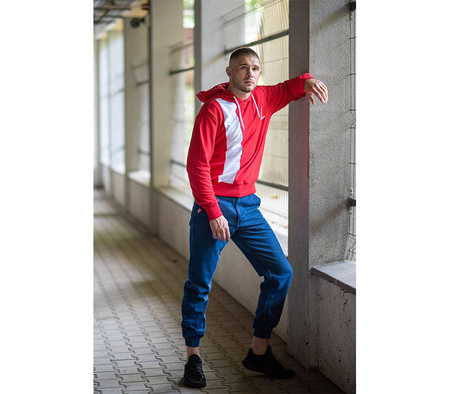 Bluza Street Autonomy PITT RED/WHITE