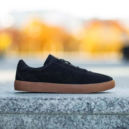 Buty Lando Czarne Zamszowe LDO-102B+OR-1