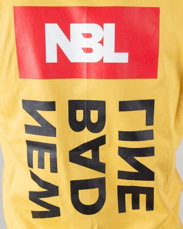 T-SHIRT Newbadline TRIPPLELOGO YELLOW