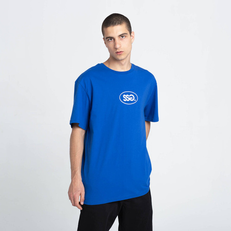 Koszulka SSG OVAL FRAME BASIC LOGO KOBALTOWY