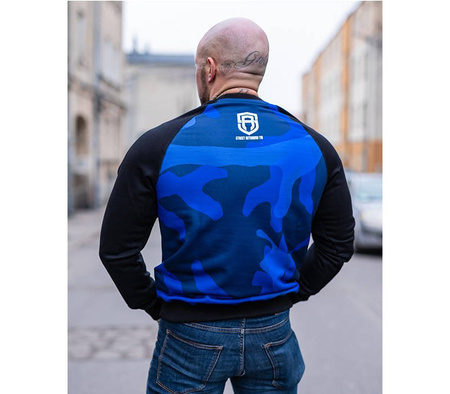 Bluza bez kaptura Street Autonomy Heart blue/camo SUB 2021