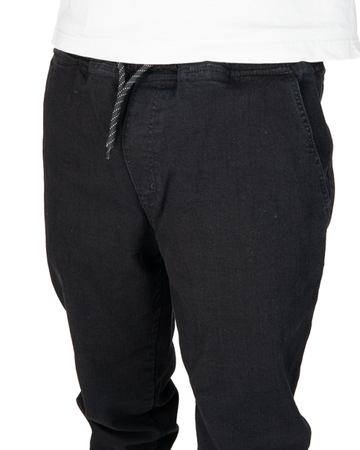 Spodnie chinos jogger Icon Black Newbadline