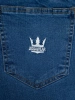 Spodnie Jogger Jigga Wear Crown jeans niebieskie
