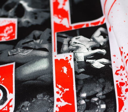 Bluza bez kaptura Street Autonomy Fuck white 2018 (MODEL KOLEKCJONERSKI)