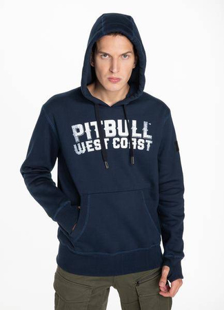 BLUZA PIT BULL HODDED Black Dog Navy