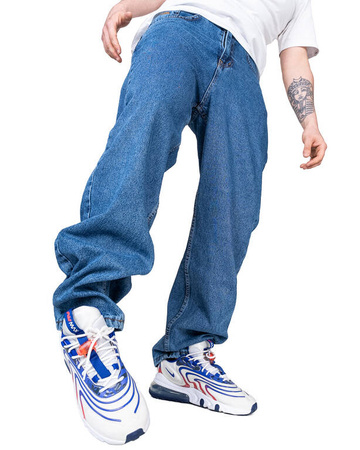 Spodnie Jeans Baggy Blue NewBadLine