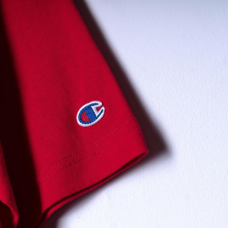 KOSZULKA CHAMPION T-SHIRT REVERSE WEAVE EMBROIDERED SCRIPT LOGO