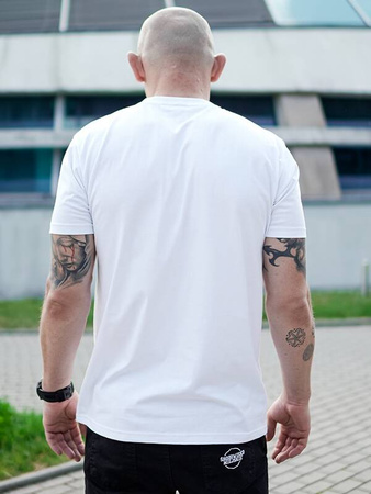 T-shirt Środowisko Miejskie "Duo" - Biała / Turkusowa