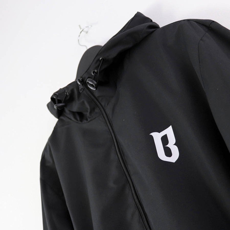 Kurtka Wiatrówka BOR Zip Classic Czarna