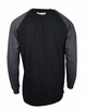 Longsleeve Mass DNM Classics Small Logo - black / dark heather grey