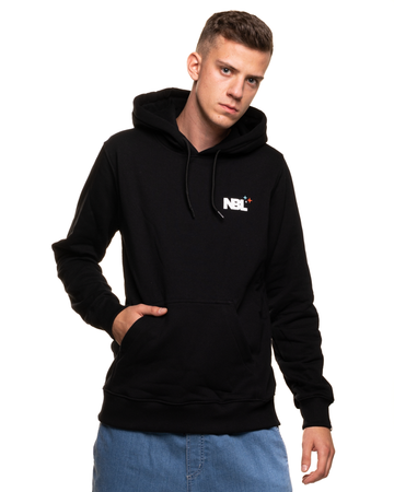 BLUZA Z KAPTUREM MOON BLACK Newbadline