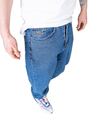 Spodnie Jeans Baggy Blue NewBadLine
