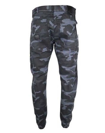 Spodnie Mass DNM Signature Joggers Sneaker Fit - black camo
