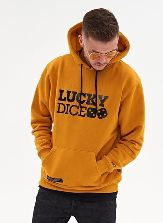 BLUZA CLASSIC HOODIE LUCKY DICE (HONEY 2 BLACK)